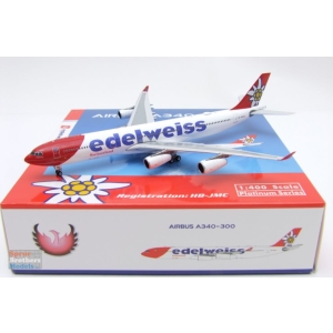 Model Airbus A340-300 Edelweiss 1:400 HB-JMC