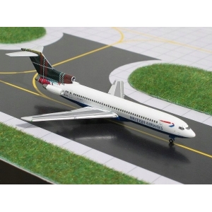 ZESTAW: Boeing 727-200 British - 3 szt - 1:400 GEMINI