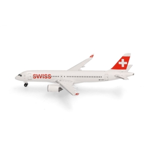 Model Airbus A220-300 SWISS 1:500