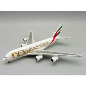 Model Airbus A380 Emirates 50th 1:500