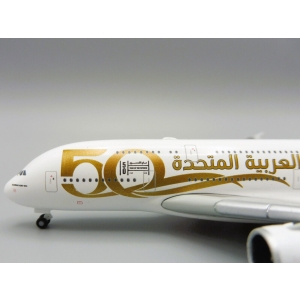 Model Airbus A380 Emirates 50th 1:500