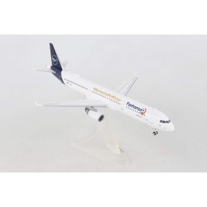 Model Airbus A321 Lufthansa Fanhansa 1:200 D-AISQ Herpa