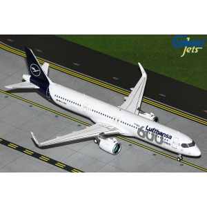 Model Airbus A321neo Lufthansa 1:200 D-AIEQ 600th GEMINI