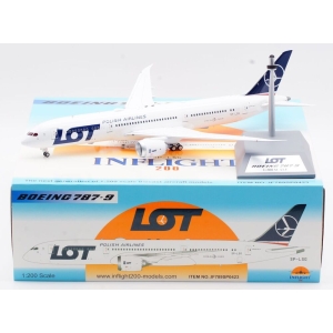 Model Boeing 787-9 LOT 1:200 SP-LSG Inflight