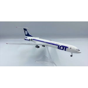 Model Ilyushin IŁ62M LOT Polish 1:200 SP-LBF