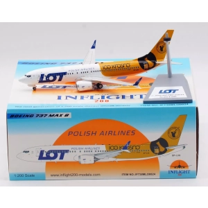 Model Boeing 737MAX8 LOT 1:200 SP-LVK KROSNO