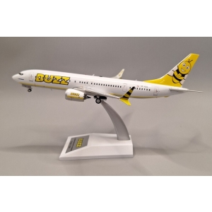 Model Boeing 737MAX8 Ryanair BUZZ 1:200 SP-RZG J FOX