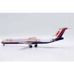 Model McDonnell Douglas MD-83 TWA 1:200 JcWings