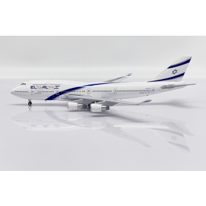 Model Boeing 747-400 EL AL 1:400 plus brelok Aviationtag!