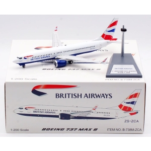 Model Boeing 737MAX8 British Airways 1:200 B Models